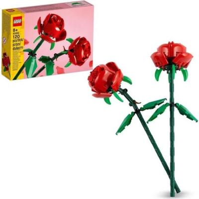 LEGO 40460 Creator Les Roses - Set de Fleurs Artificielles Déco, 8+ ans