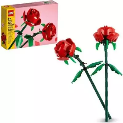 LEGO 40460 Creator Les Roses - Set de Fleurs Artificielles Déco, 8+ ans