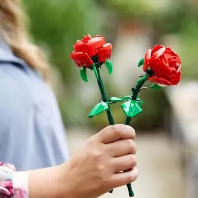 LEGO 40460 Creator Les Roses - Set de Fleurs Artificielles Déco, 8+ ans