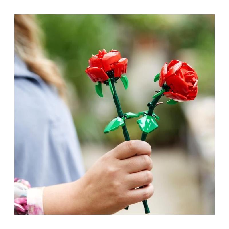 LEGO 40460 Creator Les Roses - Set de Fleurs Artificielles Déco, 8+ ans