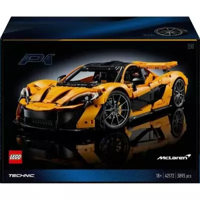 Construisez votre propre hypercar avec le LEGO Technic 42172 McLaren P1