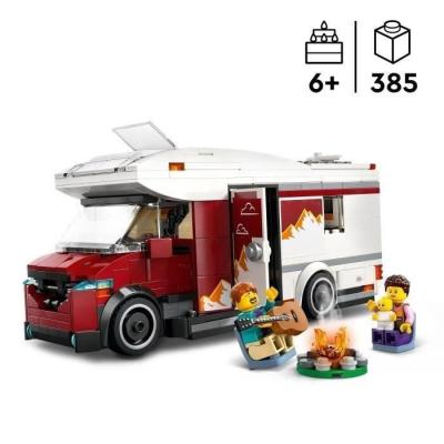 LEGO City 60454 Le camping-car d'aventures - Jeu de construction excitant
