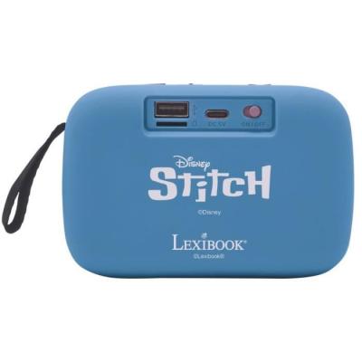 Enceinte Bluetooth portable Stitch en tissu - Compact et stylé