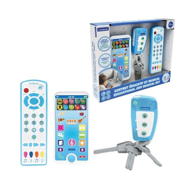 Porte-clés éducatif portable avec télécommande - Jeu pour console éducative