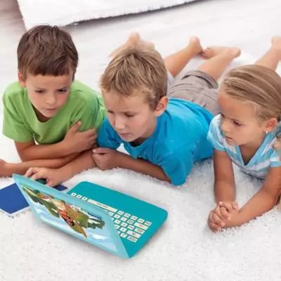 Ordinateur éducatif bilingue Vaiana - 124 activités (EN/FR)