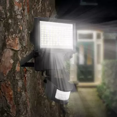Projecteur solaire Cooper Black - Éclairage extérieur puissant