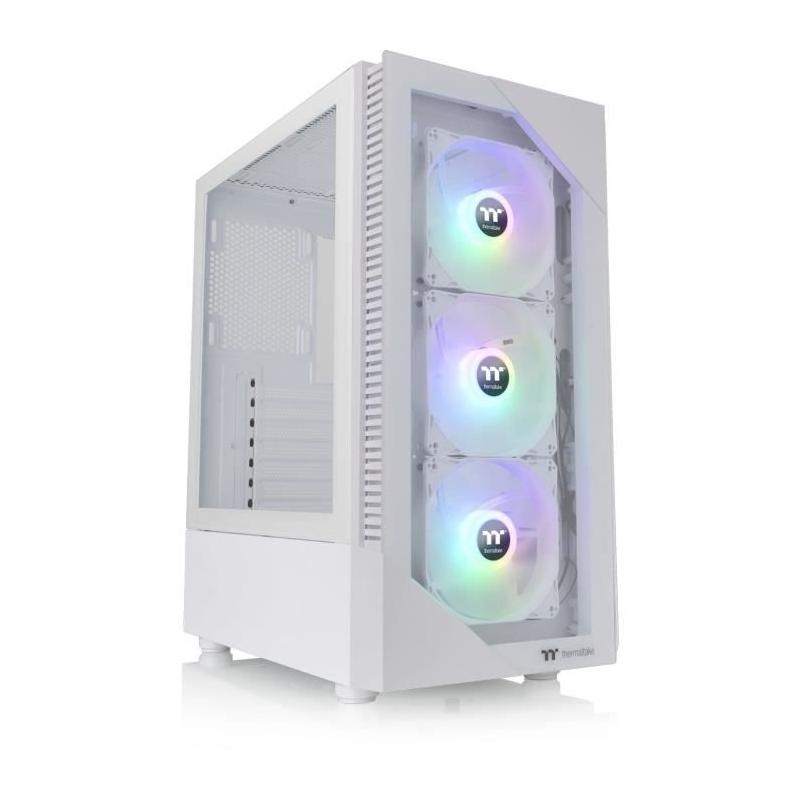 Boîtier PC THERMALTAKE View 200 TG ARGB Snow Blanc - Moyen tour