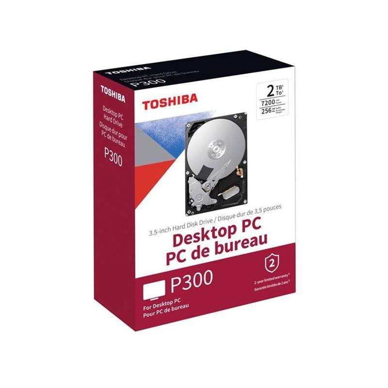 Disque Dur Toshiba P300 2TO - Performances Élevées 