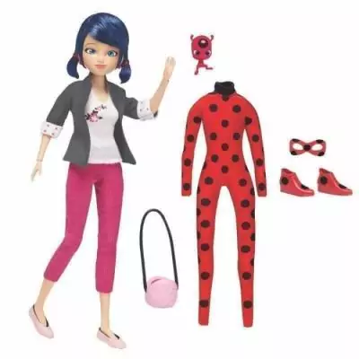Bandai - Miraculous Ladybug - Poupée mannequin 26 cm et 2 tenues
