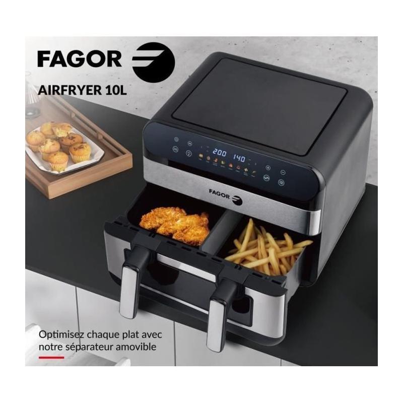 Friteuse sans huile FAGOR Airfryer FGF10 - 10L - 2400W - Écran tactile