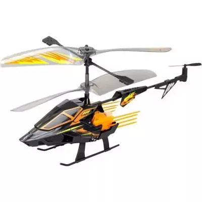 Hélicoptère Télécommandé Flybotic Helico Hover Blast - Orange et Noir