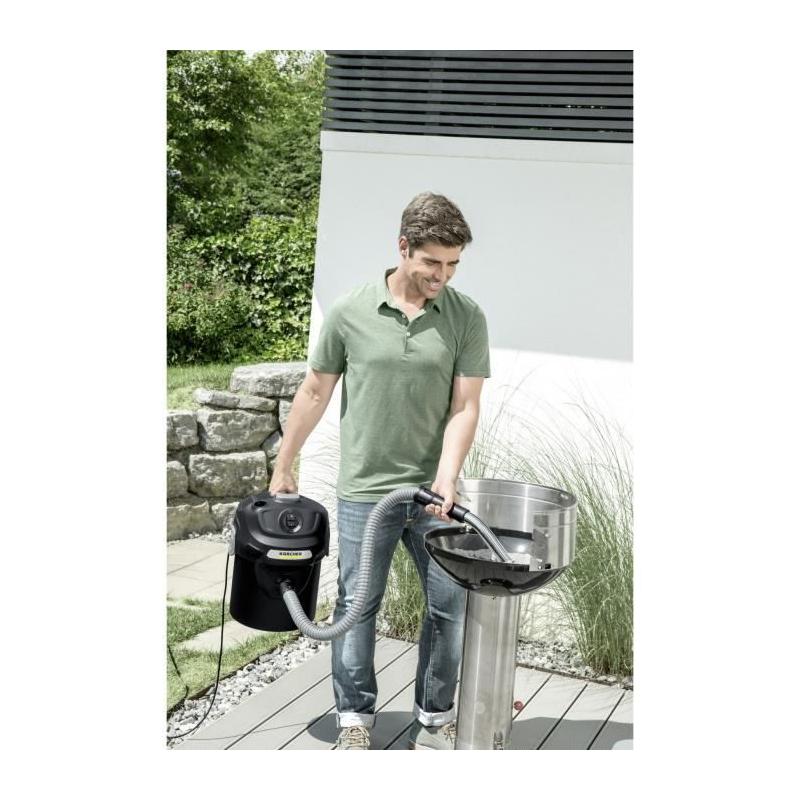 Aspirateur cendres Karcher AD 2 - Cuve Métal 14 L - 600W