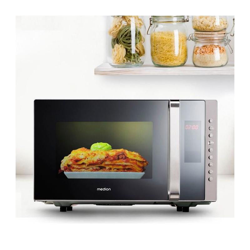 Micro-Ondes MEDION MD17495 Gris - Compact et Performant