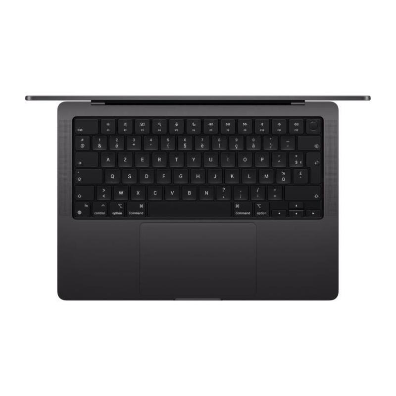 Apple MacBook Pro M4 Pro 14'' - RAM 24Go - Stockage 512Go SSD - CPU 12 coeurs - GPU 16 coeurs - Noir sidéral