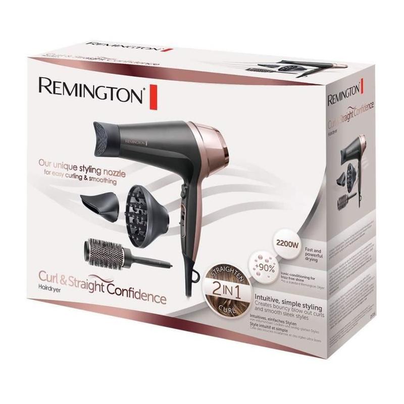 Ensemble Coiffure Remington D5706: Sèche-Cheveux Ionique 2200W