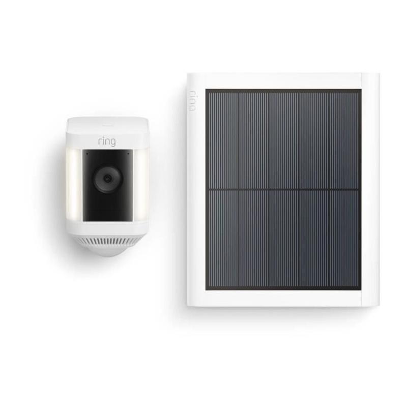 Caméra de Surveillance RING Spotlight Plus Batterie Blanc UE