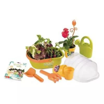 Mini serre française avec poignée et accessoires - JARDINAGE