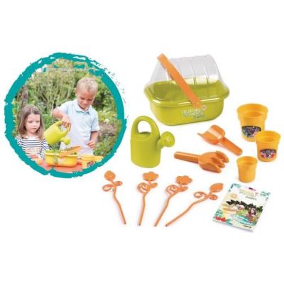 Mini serre française avec poignée et accessoires - JARDINAGE