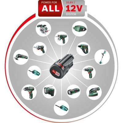 Aspirateur à main sans-fil Bosch - EasyVac 12 avec Batterie et Accessoires
