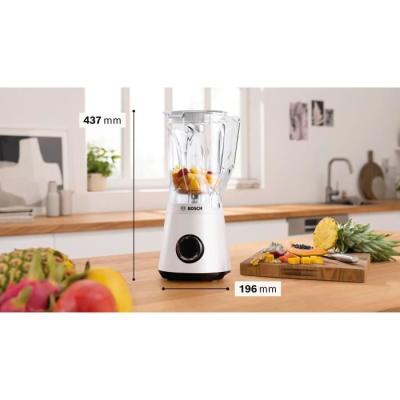 Blender VitaPower Bosch MMB6141W - 1200W - 2 vitesses - Bol 2L