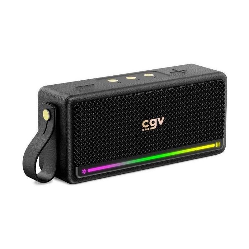 Enceinte Bluetooth CGV 50910 - SolidVibe Max - Subwoffer 20W (2x10W)