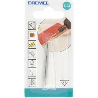 Lot de 2 pointes diamantées 2mm 7103 DREMEL - Précision assurée