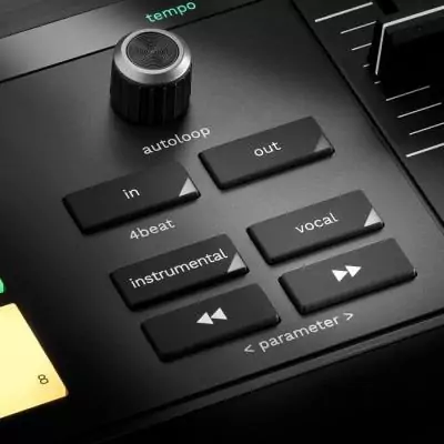 Contrôleur DJ motorisé HERCULES DJCONTROL INPULSE T7 - Platines noires