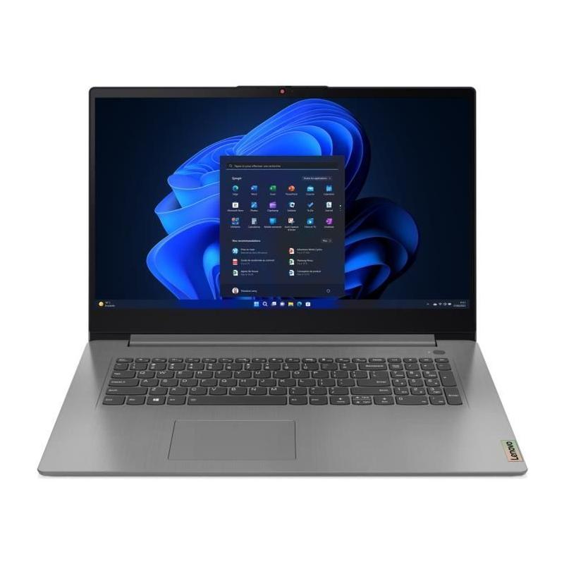 PC Portable LENOVO Ideapad 3 17ALC6 | Windows 11 - 17'' HD+ - Ryzen 5 5500U - RAM 12Go - SSD 512 Go