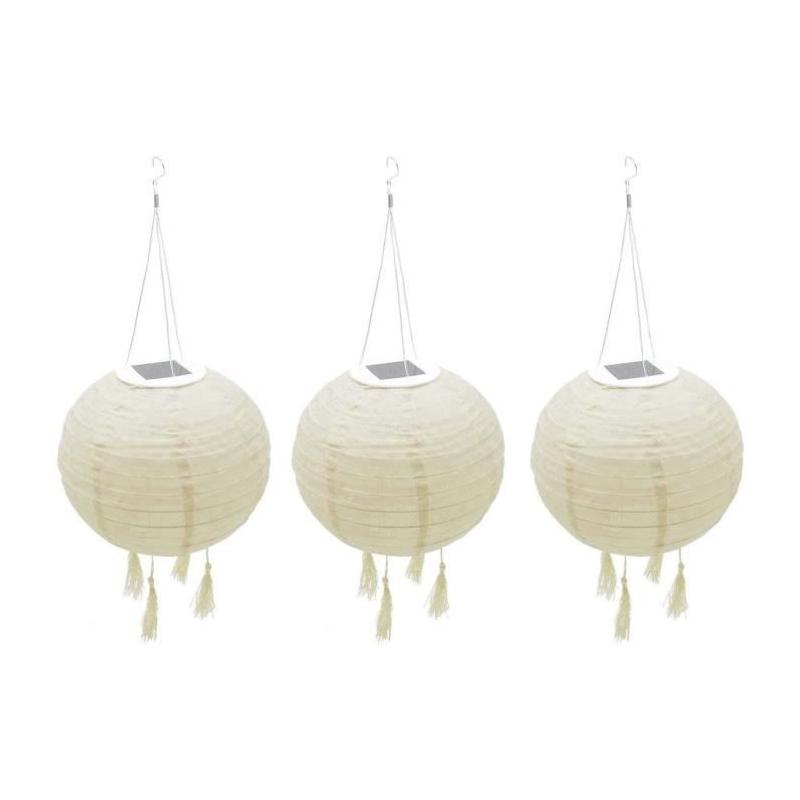 Suspension solaire LED - LUMISKY - Himalaya Ø30cm - Autonomie 8h