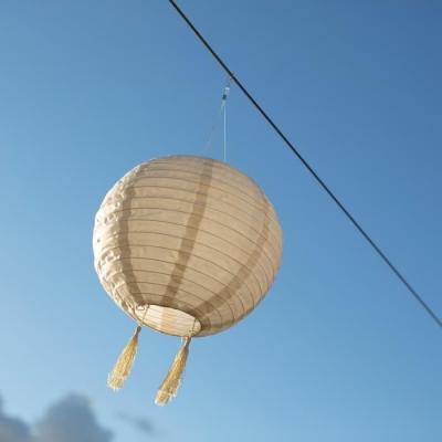 Suspension solaire LED - LUMISKY - Himalaya Ø30cm - Autonomie 8h