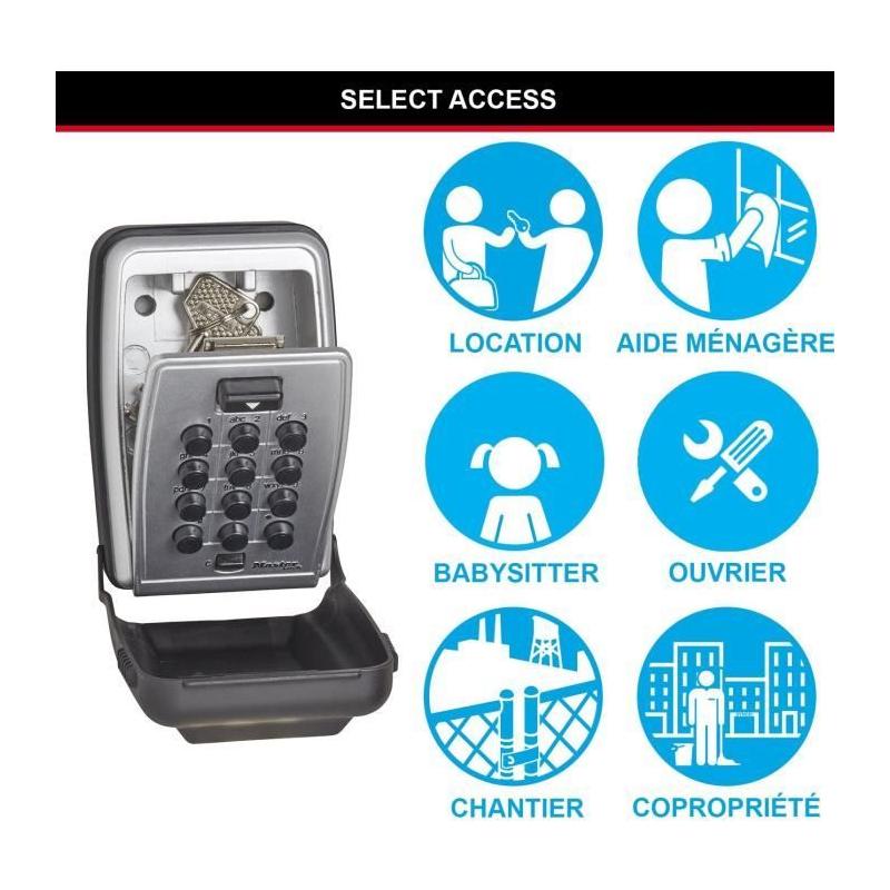 Armoire de sécurité Masterlock Boîte à clés 5423EURD - Format L