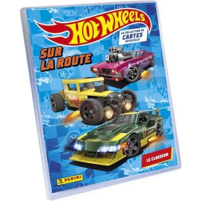 Pack de démarrage - PANINI - Hot Wheels TC - Classeur + 2 pochettes + 1 carte EL - 12 stickers