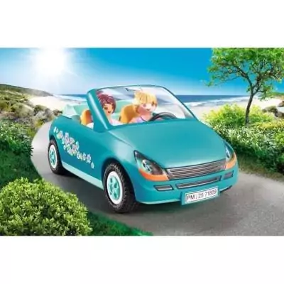 Voiture décapotable PLAYMOBIL 71809 pour filles avec accessoires
