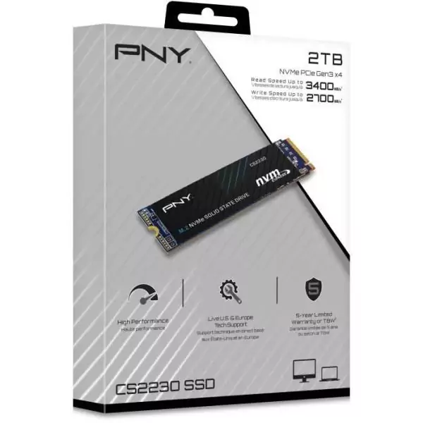 PNY - CS2230 SOLID STATE DRIVE - Disque dur SSD interne - 2 To