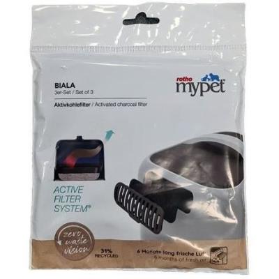 Recharges Filtres pour Maison de Toilette ROTHO MYPET BIALA