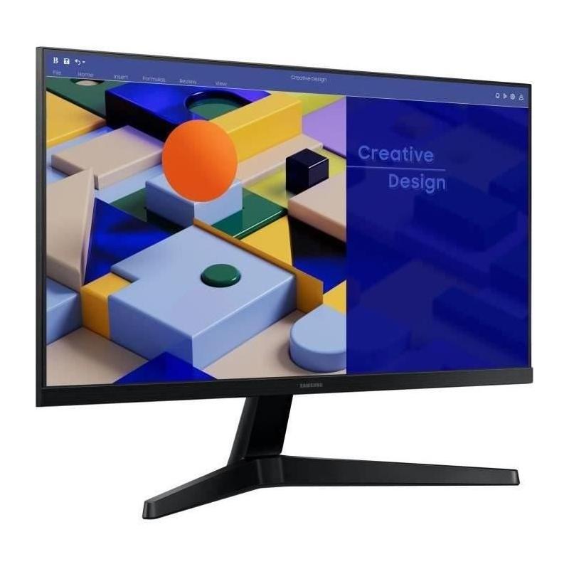 Ecran PC SAMSUNG 24" FHD IPS - 5 ms - 75 Hz - HDMI/VGA