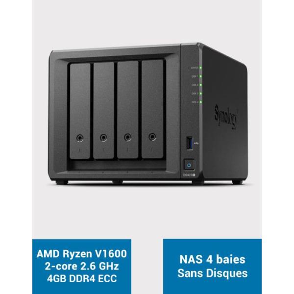 SYNOLOGY Serveur NAS 4 baies - DS923+