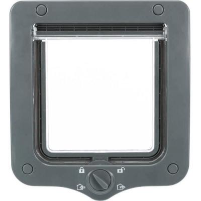 Chatière 4 modes avec 2 tunnels Gris - Kit compact