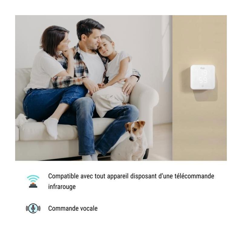 Thermostat Wi-Fi pour Pompes à Chaleur et Climatiseurs - Contrôle Intelligent