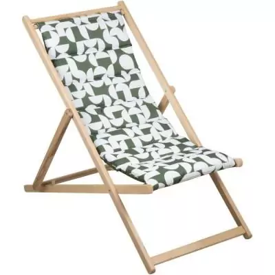 Chilienne matelassée JARDIN PRIVE ECLIPSE Avocat - Confort et style pour vos moments de détente au soleil