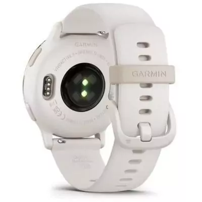 Montre GPS connectée GARMIN Vivoactive 5 - WiFi - Crème Doré - Bracelet Beige