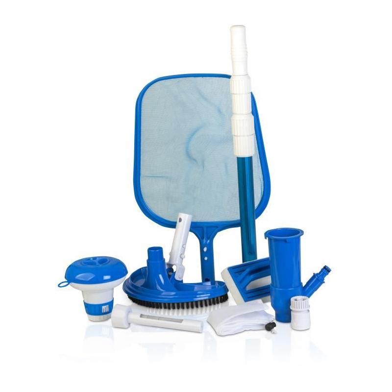 Kit nettoyage piscine 6 accessoires - Prêt pour l'été!