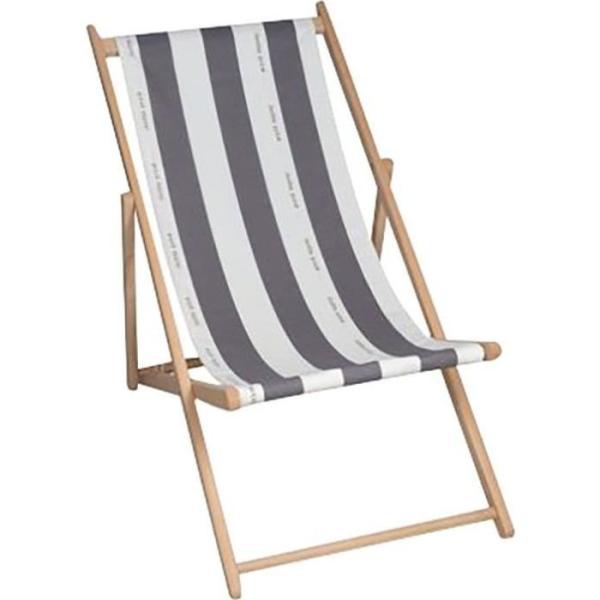 Chilienne Cancale - JARDIN PRIVE - Gris - Pliable et sans entretien - Toile fixe - Multipositions
