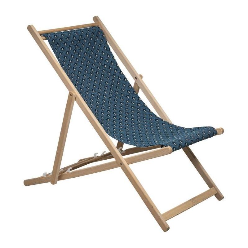 Chilienne Année bleu avec toile amovible - Confortable et pratique