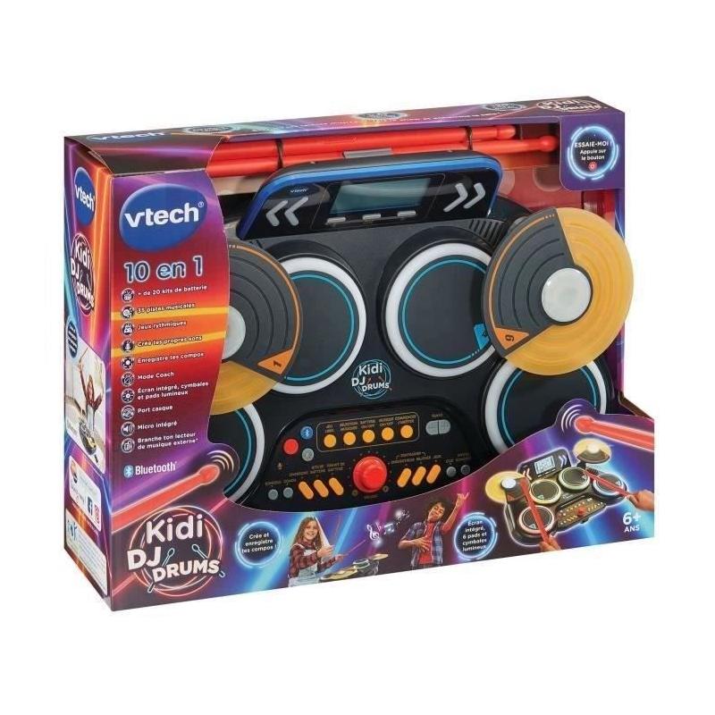 VTECH KIDI DJ DRUMS: Tambours électroniques pour enfants