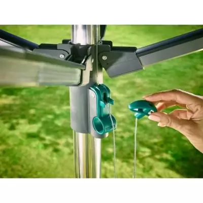 Étendoir parapluie LinoProtect 400 - Séchage jardin facile - Étanche & durable