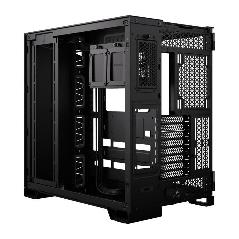 Boîtier PC CORSAIR 6500X Tempered Glass Mid-Tower - Noir