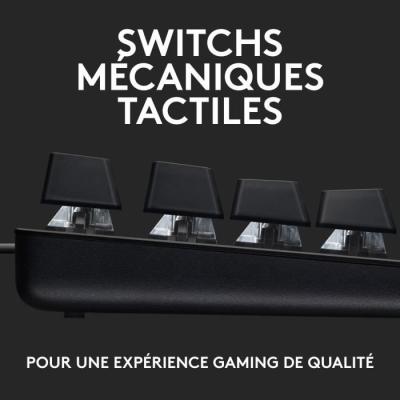 Clavier gamer Logitech G413 TKL SE - Noir - Compact