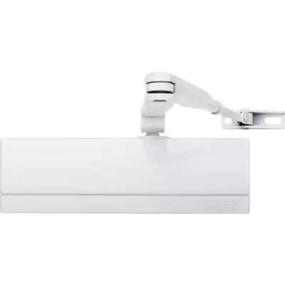 Ferme-porte ABUS AC6124 W - Silencieux et sûr - Jusqu'à 1,10m