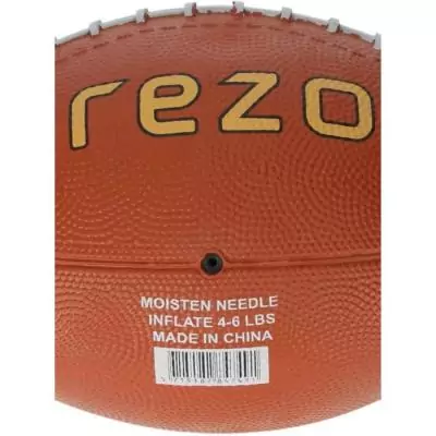 Ballon de football américain REZO - Taille 3 - Marron - Pour loisirs